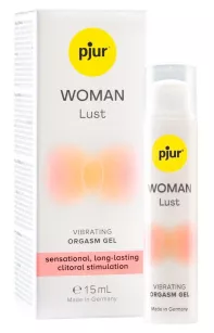 pjur WOMAN Lust, 15 ml - Vibrating Orgasm Gel
